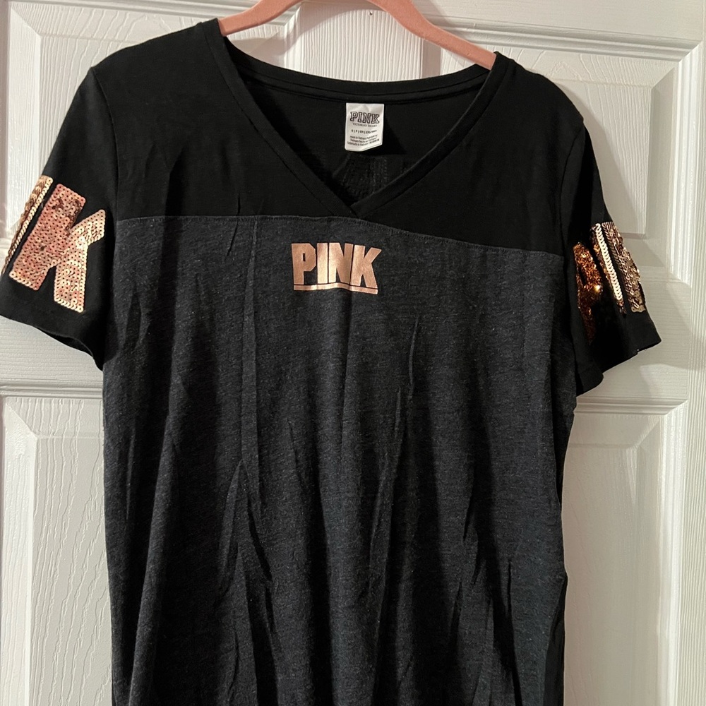 Pink T-shirt with bling